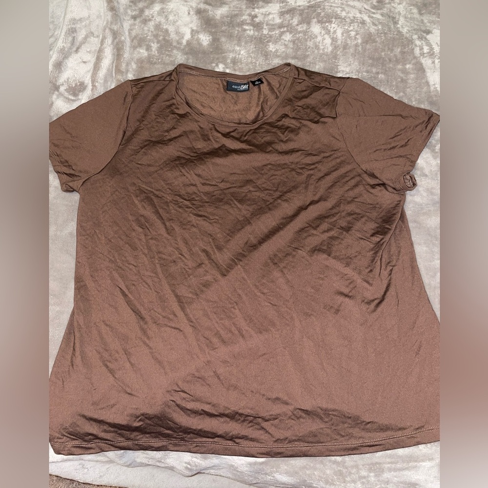 East 5th Essentials Solid Brown Women’s top